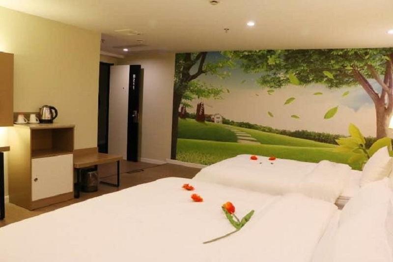 Shanghai Dihang Boutique Hotel Pudong Airport Branch - Provides Shuttle Service To Pudong Airport And Disneyland المظهر الخارجي الصورة